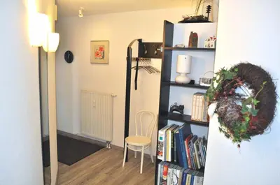 Die Bibliothek in der Ferienwohnung