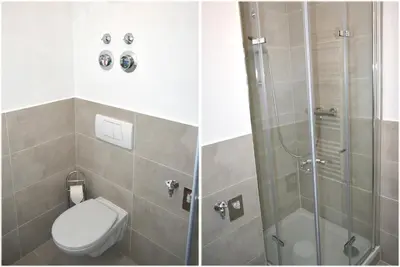 Ein Badezimmer in der Unterkunft Residenz Niendorf Ferienwohnung Nr 33