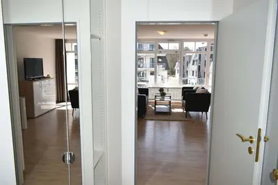 TV/Unterhaltungsangebot in der Unterkunft Strandhotel Appartement Nr 33