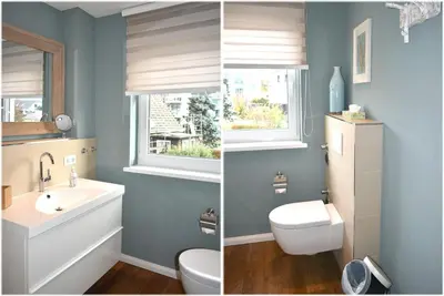 Ein Badezimmer in der Unterkunft Villa Somersby Ferienwohnung Nr 03