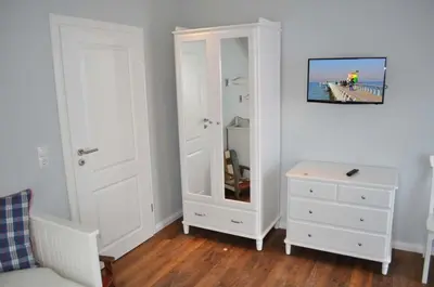 TV/Unterhaltungsangebot in der Unterkunft Villa Somersby Ferienwohnung Nr 06