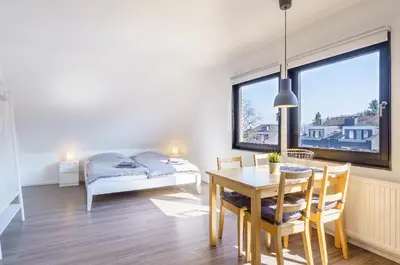 Ein Bett oder Betten in einem Zimmer der Unterkunft SummerBreak 1 Scharbeutz