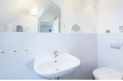 Ein Badezimmer in der Unterkunft SummerBreak 2 Scharbeutz