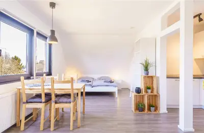 Ein Bett oder Betten in einem Zimmer der Unterkunft SummerBreak 2 Scharbeutz