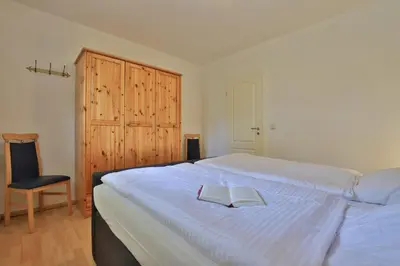 Ein Bett oder Betten in einem Zimmer der Unterkunft Barendorf Whg Meyer1
