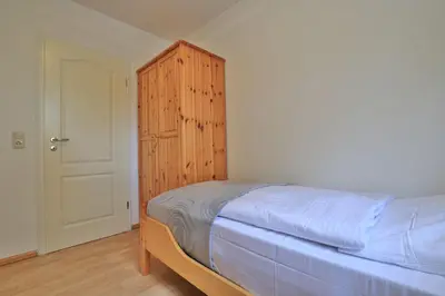 Ein Bett oder Betten in einem Zimmer der Unterkunft Barendorf Whg Meyer1