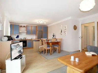 Küche/Küchenzeile in der Unterkunft Brise Ferienwohnung