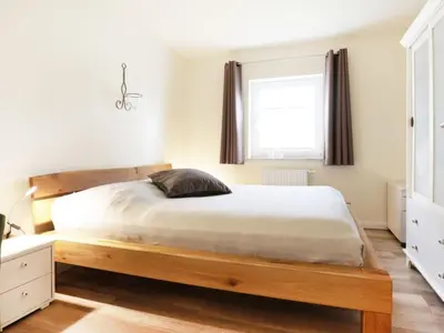 Ein Bett oder Betten in einem Zimmer der Unterkunft Brise Ferienwohnung