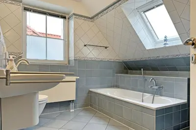 Ein Badezimmer in der Unterkunft Bellevue Ferienwohnung