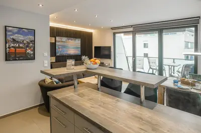 TV/Unterhaltungsangebot in der Unterkunft Beach House Penthousewohnung Leuchtturm