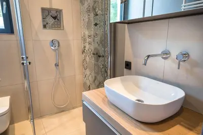 Ein Badezimmer in der Unterkunft Heaven House Stern