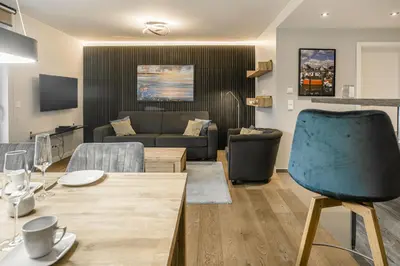 TV/Unterhaltungsangebot in der Unterkunft Beach House Strandblick