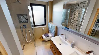 Ein Badezimmer in der Unterkunft Ocean House Freiheit