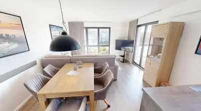 TV/Unterhaltungsangebot in der Unterkunft Ocean House Traum