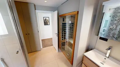 Ein Badezimmer in der Unterkunft Ocean House Herz