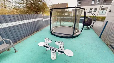 Ein Kinderspielbereich in der Unterkunft Heaven House Harmonie