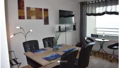 TV/Unterhaltungsangebot in der Unterkunft Ferienpark am Fahrenkroog Meerbrise Aparmtent 287