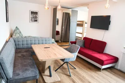 Grundriss der Unterkunft Stilvolles Studio Apt. Lübeck Zentrum