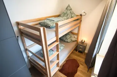 Grundriss der Unterkunft Stilvolles Studio Apt. Lübeck Zentrum