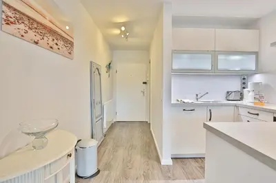 Küche/Küchenzeile in der Unterkunft Seesternresidenz Appartement 21