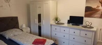TV/Unterhaltungsangebot in der Unterkunft Ferienwohnung Resi