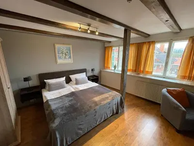 Ein Bett oder Betten in einem Zimmer der Unterkunft Hotel Restaurant Iris