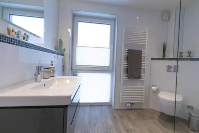 Ein Badezimmer in der Unterkunft Ferienwohnung Suite Relax
