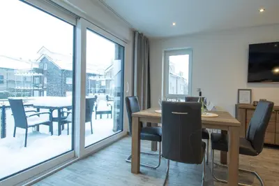TV/Unterhaltungsangebot in der Unterkunft Ferienwohnung Suite Relax