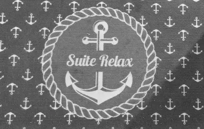 Ein Zertifikat, Auszeichnung, Logo oder anderes Dokument, das in der Unterkunft Ferienwohnung Suite Relax ausgestellt ist
