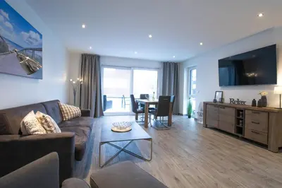 TV/Unterhaltungsangebot in der Unterkunft Ferienwohnung Suite Relax