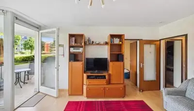 TV/Unterhaltungsangebot in der Unterkunft Beau Rivage Apt 9