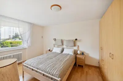 Ein Bett oder Betten in einem Zimmer der Unterkunft Beau Rivage Apt 9