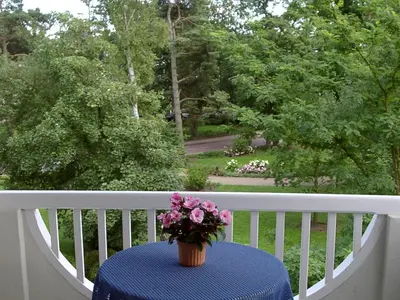 Ein Garten an der Unterkunft Park-Hotel