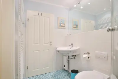 Ein Badezimmer in der Unterkunft Kurparkresidenz Timmendorfer Strand Appartement 32