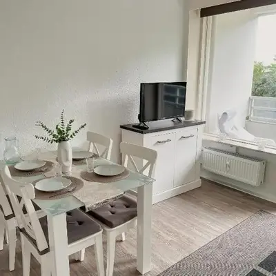 Strandnahe Wohnung mit Meerblick