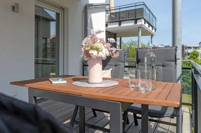 Ein Balkon oder eine Terrasse in der Unterkunft Esprit 5