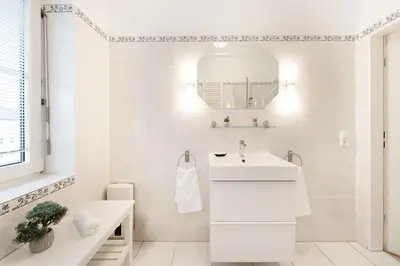 Ein Badezimmer in der Unterkunft Ferienwohnung Jankar