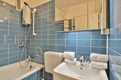 Ein Badezimmer in der Unterkunft Haus Nautica Nautica Appartement 08