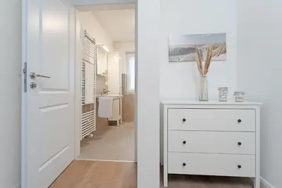 Ein Badezimmer in der Unterkunft Schmiedestraße 7 Muschelsand