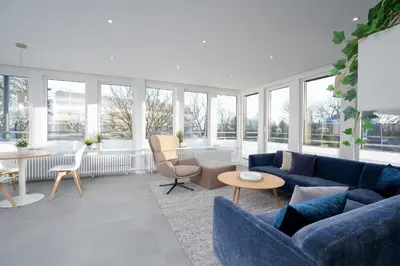 Ein Sitzbereich in der Unterkunft PAR1 Ferienwohnung Appartement 28