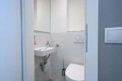 Ein Badezimmer in der Unterkunft PAR1 Ferienwohnung Appartement 28