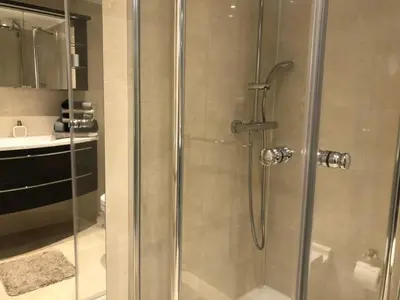 Ein Badezimmer in der Unterkunft Queen Mary Maritim Residenz Travemünde