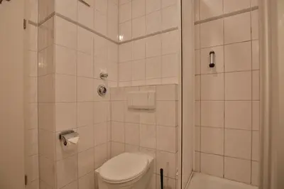 Ein Badezimmer in der Unterkunft Maison Baltique Niendorf Appartement 15
