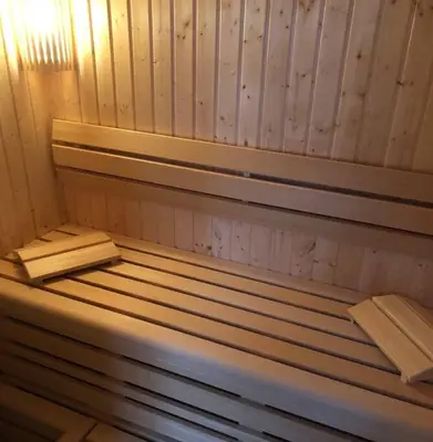 Grundriss der Unterkunft Reetdachhaus Seasons mit Kamin & Sauna