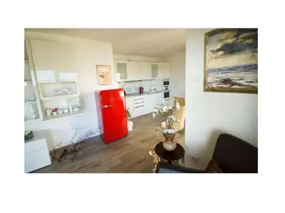 Küche/Küchenzeile in der Unterkunft Holiday apartment PG Seestrasse