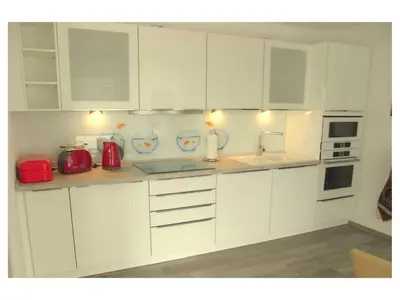 Küche/Küchenzeile in der Unterkunft Holiday apartment PG Seestrasse