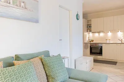 Küche/Küchenzeile in der Unterkunft Ferienwohnung Urlaubsflair