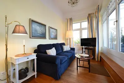 TV/Unterhaltungsangebot in der Unterkunft Morning House Ferienwohnung 1