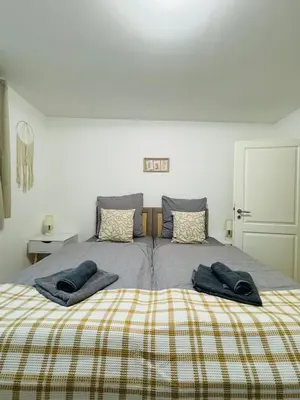 Grundriss der Unterkunft Charmante Ferienwohnung in Scharbeutz -Ihr perfektes Zuhause am Meer! Terasse, Parken & Strand! W1