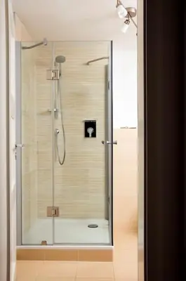 Ein Badezimmer in der Unterkunft Appartement Meißner - Strand-und Bahnhofsnah